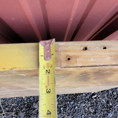 Lot 199: Vintage HINES Burch 8ft. Hollow Door