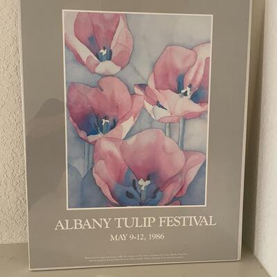 Lot 170  Albany Tulip Festival Print