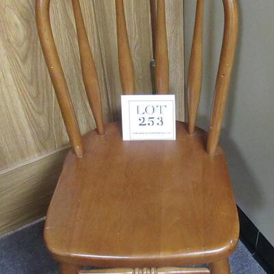 Nice Child's Chair, Sturdy, Wood, Not Old