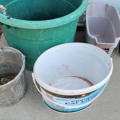 Lot 205: Plastic Buckets Lot