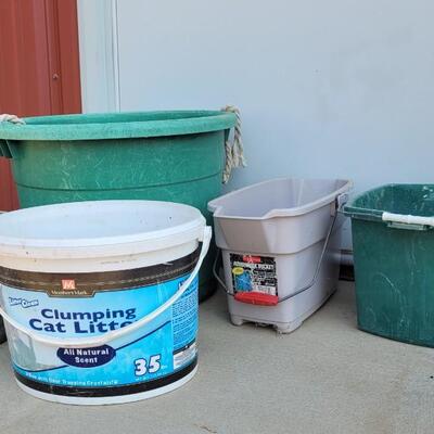 Lot 205: Plastic Buckets Lot