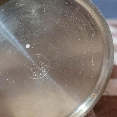 Lot 209: German Pewter Cupwith Stags & Boar