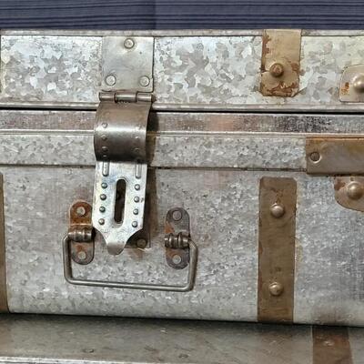 Lot 210: Zinc Stackable Chests 