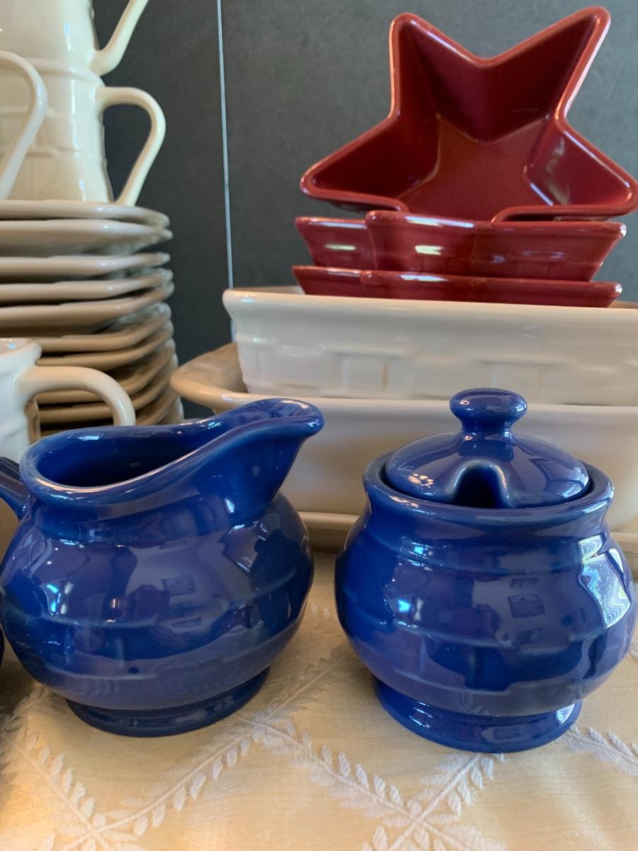 Lot 133 Longaberger Pottery Serving Pieces