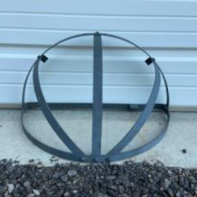 Lot 217: Pots and Pans Hanging Rack 