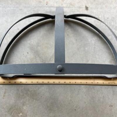 Lot 217: Pots and Pans Hanging Rack 