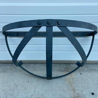 Lot 217: Pots and Pans Hanging Rack 