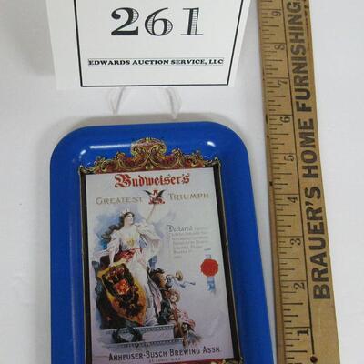 Anheuser Busch Tip Tray Blue