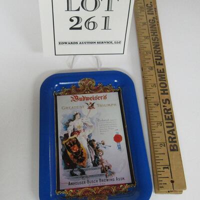 Anheuser Busch Tip Tray Blue