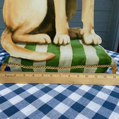 Lot 222: Metal Dog Deco
