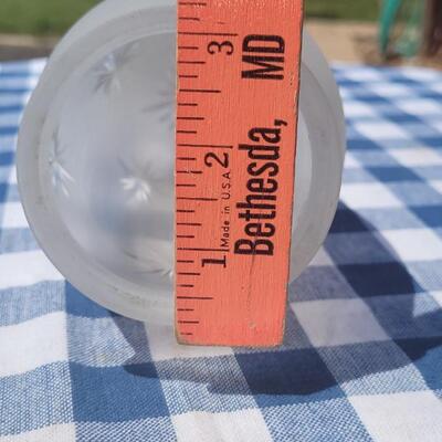 Lot 226: Vintage Glass Light Shade