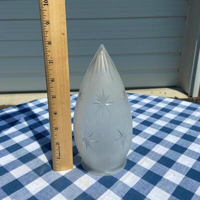 Lot 226: Vintage Glass Light Shade