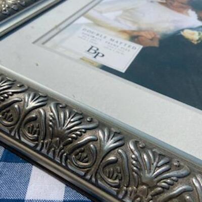 Lot 227: (2) Picture Frames (Large Silver & Small Gold Gilt)