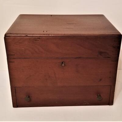 Lot #23  Antique Apothecary Chest