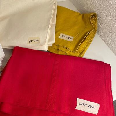 Lot 180  Variety of Tablecloths 