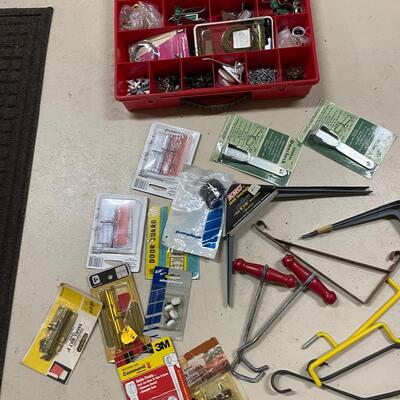 Lot 192  Misc Hardware with Organizing Box