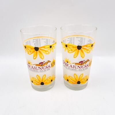 PREAKNESS STAKES COLLECTIBLE GLASSES