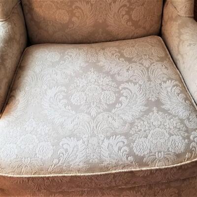 Lot #34  Wing Back Chair - Clean & Comfy!