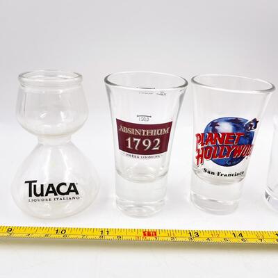 ASSORTED SHOT GLASSES LOT
