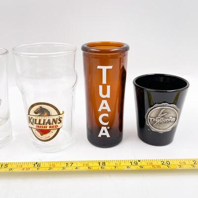 ASSORTED SHOT GLASSES LOT