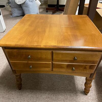 Lot 205  Square Table 