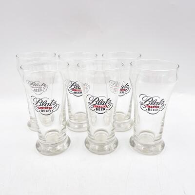 BLATZ PILSENER SMALL BEER GLASSES