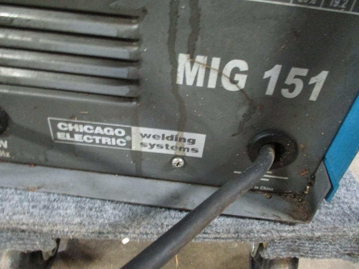 Lot 308 Chicago Electric Dual Mig 151 Welder