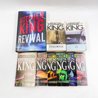 STEPHEN KING BOOKS LOT #1