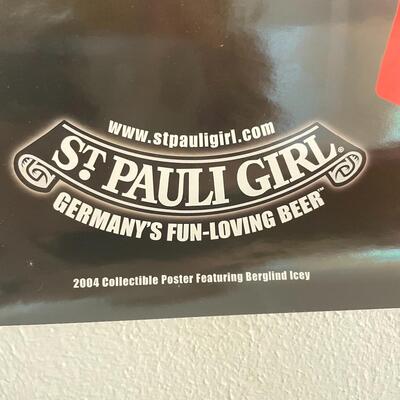 â€œST. PAULI GIRL BEERâ€ BERGLIND ICEY POSTER