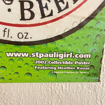 â€œST. PAULI GIRL BEERâ€ HEATHER KOZAR POSTER