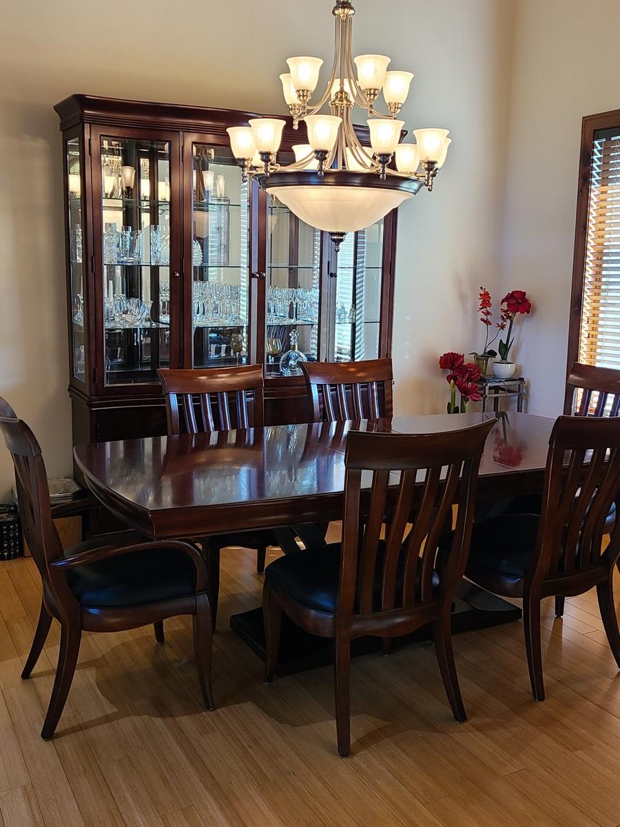 Lot 151 Bernhardt Paris Collection Dining Room Suite (Offers Accepted