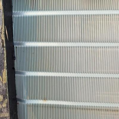 Lot 231: Vintage Farmhouse Window Coil Screen Chippy Paint 