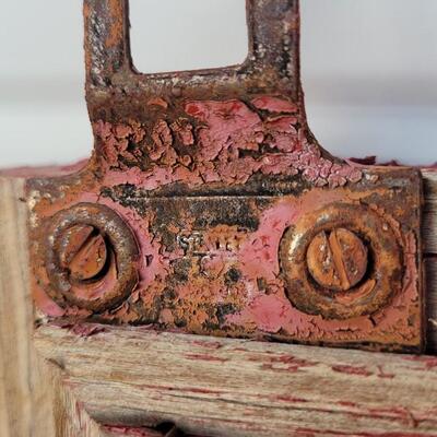 Lot 232: Vintage Farmhouse Window Screen Chippy Paint 