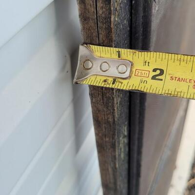 Lot 234: Vintage Farmhouse Window Screen Chippy Paint 