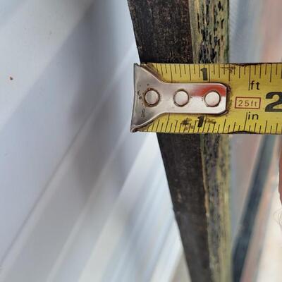 Lot 237: Vintage Farmhouse Window Screen Chippy Paint 