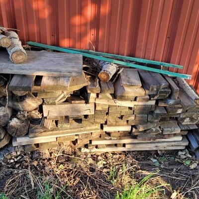 Lot 239: 19 Foot Wide Pile of Mixed Wood (Must take entire Pile - no cherry picking) ****Pick Up for this Item will be scheduled for a...