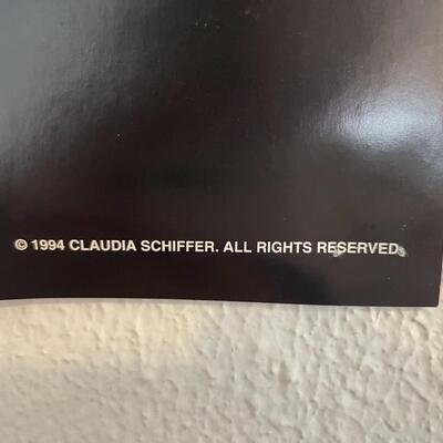 1994 CLAUDIA SCHIFFER POSTER