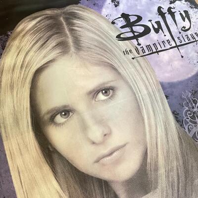 2000 â€œBUFFY THE VAMPIRE SLAYERâ€ FABRIC POSTER #1