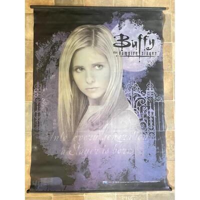 2000 â€œBUFFY THE VAMPIRE SLAYERâ€ FABRIC POSTER #1