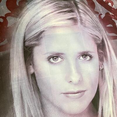 2000 â€œBUFFY THE VAMPIRE SLAYERâ€ FABRIC POSTER #2