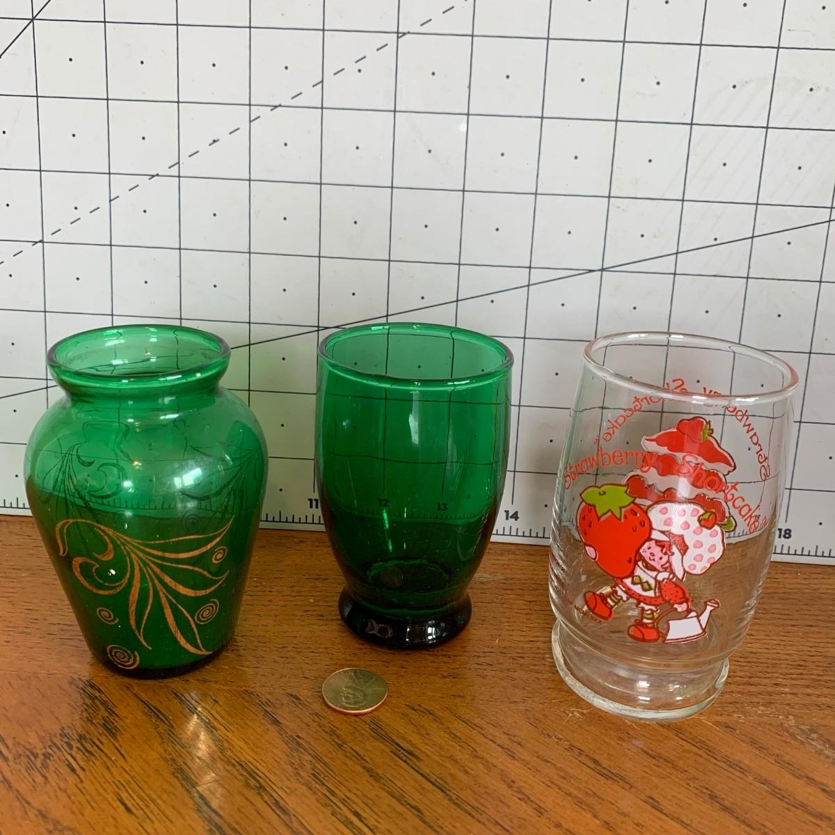 118 Strawberry Shortcake & Glasses