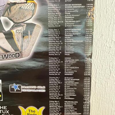WICHITA THUNDER 2006-2007 SCHEDULE POSTER