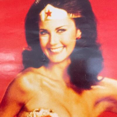 â€œWONDER WOMANâ€ LYNDA CARTER POSTER