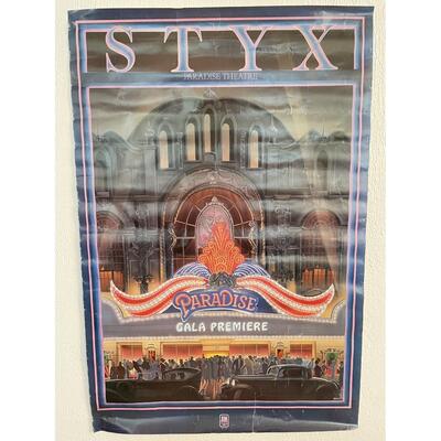 1980 STYX â€œPARADISE THEATREâ€ POSTER