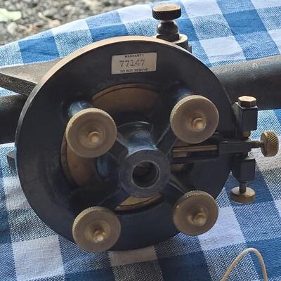 Lot 263: Vintage CRAFTSMAN Surveying Tool w/ Tripod 