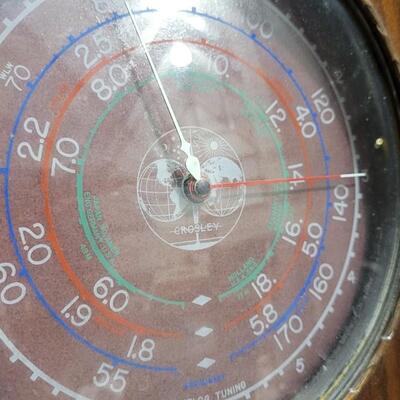 Lot 265: Vintage CROSLEY Large Console Tube Radio UNTESTED