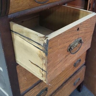 Lot 274: Antique Dresser (Needs TLC) 