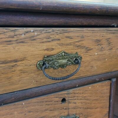 Lot 274: Antique Dresser (Needs TLC) 