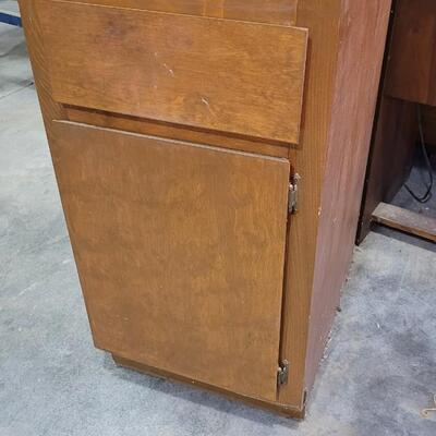 Lot 276: Vintage Storage Cabinet 