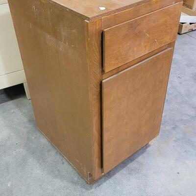 Lot 276: Vintage Storage Cabinet 